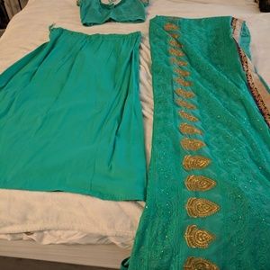 Formal indian wedding outfit. Beautiful embroidery